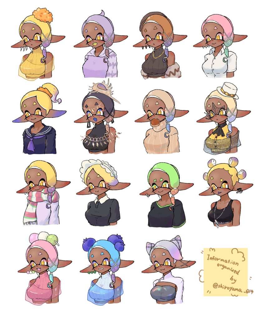 frye (splatoon and 1 more) drawn by shiroyama_014