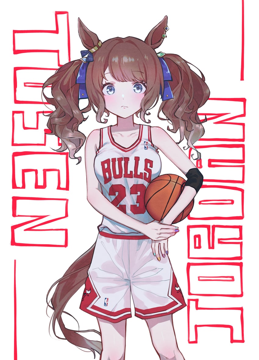 tosen jordan and michael jordan (umamusume and 2 more) drawn by shironism