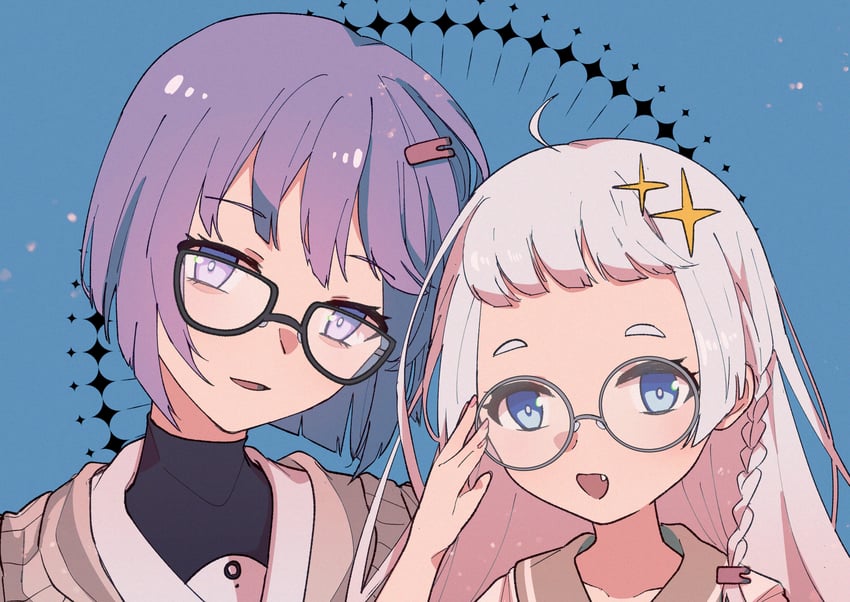 yuzuki yukari and kizuna akari (voiceroid and 1 more) drawn by futaba_mei