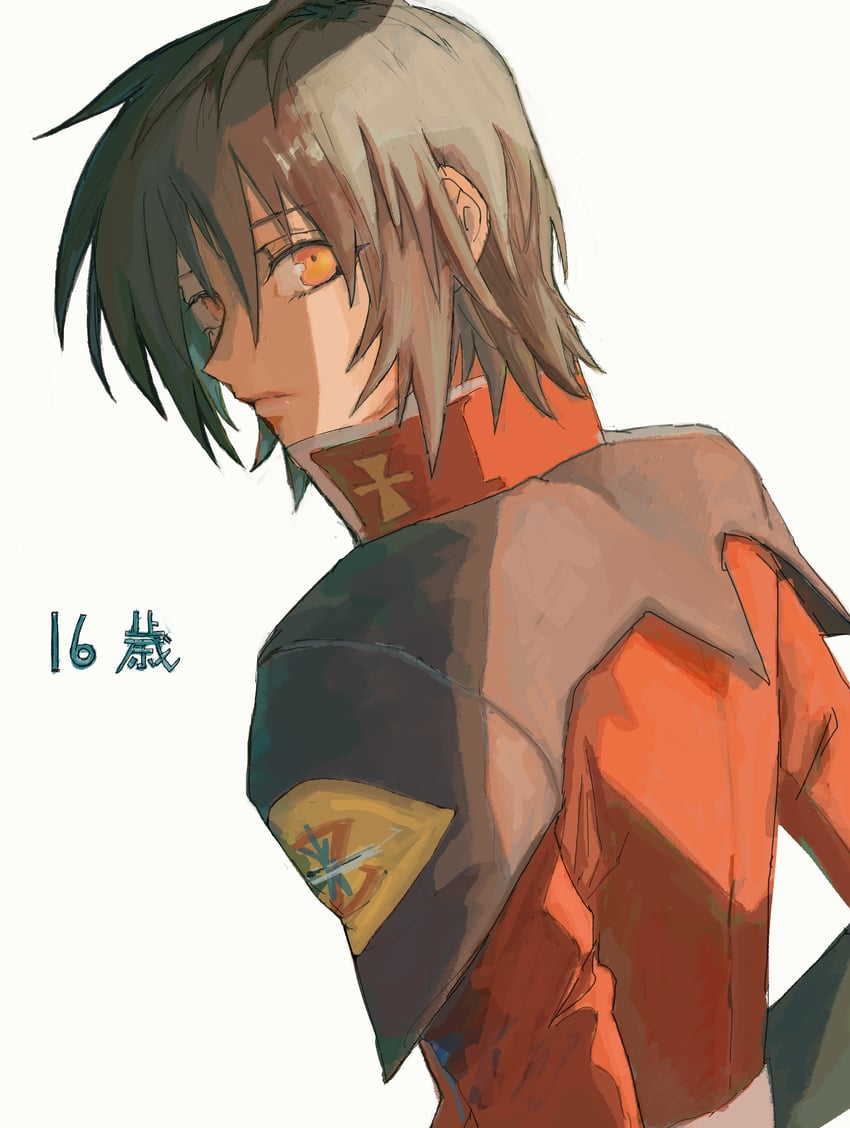 shinn asuka (gundam and 1 more) drawn by she_(morianosu)