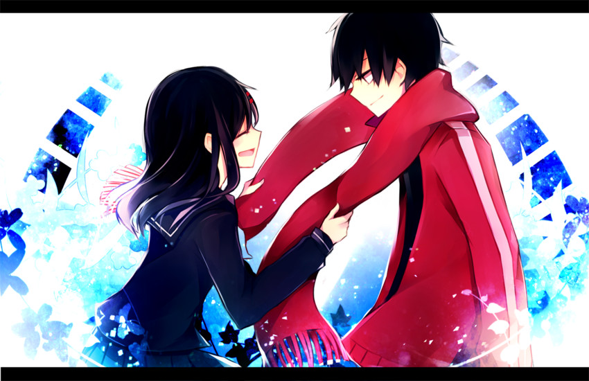 tateyama ayano and kisaragi shintarou (kagerou project) drawn by toto_(0morc0)