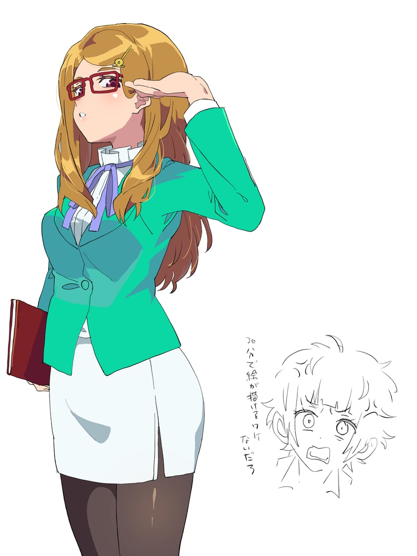 omega auru and akai meganee (pretty series and 1 more) drawn by tsujii_luki
