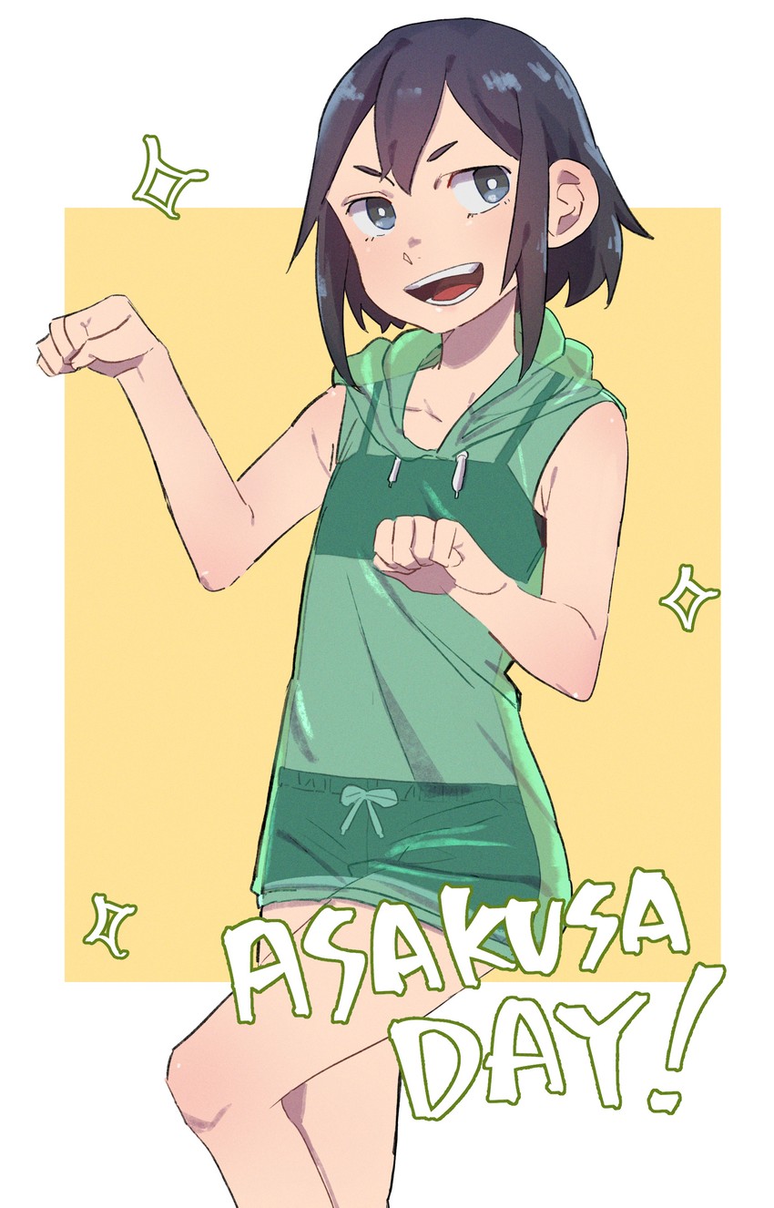 asakusa midori (eizouken ni wa te wo dasu na!) drawn by takao_(88499191)