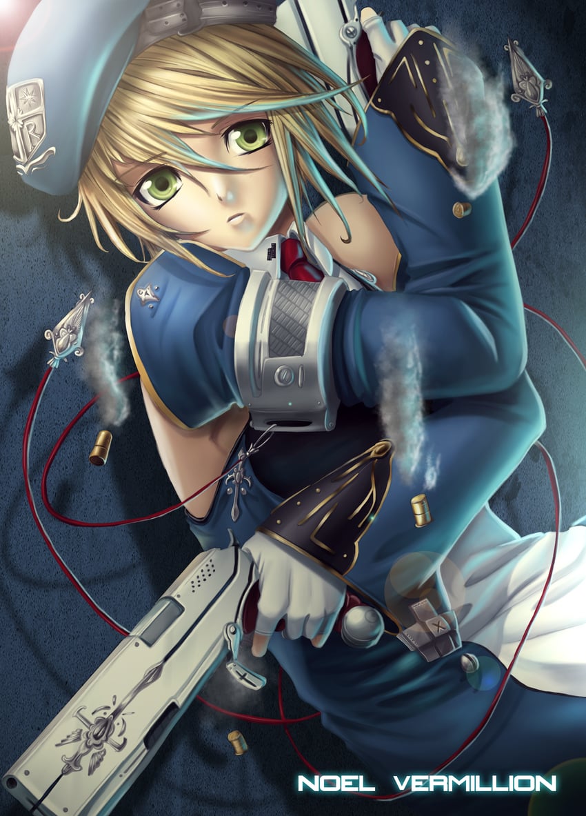 noel vermillion (blazblue) drawn by nika-vs and tammaro