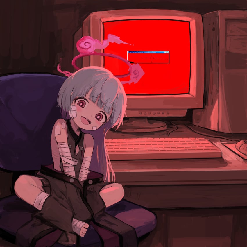 shuro (blue archive and 4 more) drawn by k6tetsu