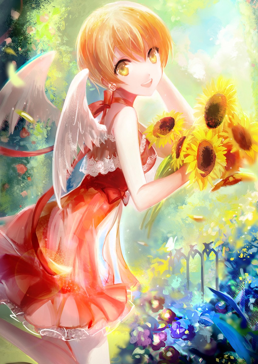 hoshizora rin (love live! and 1 more) drawn by juexing_(moemoe3345)