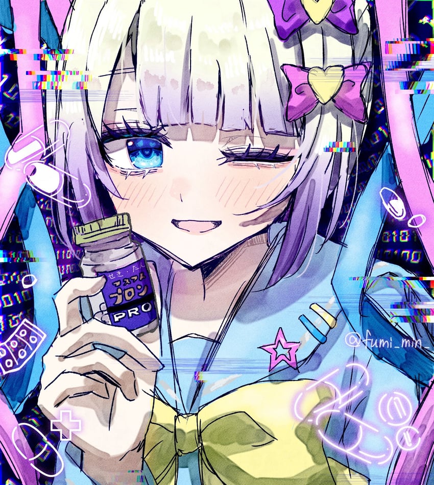 chouzetsusaikawa tenshi-chan (needy girl overdose) drawn by fumi_min