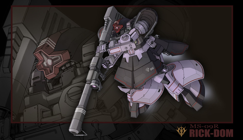 rick dom (gundam and 1 more) drawn by viridian-c