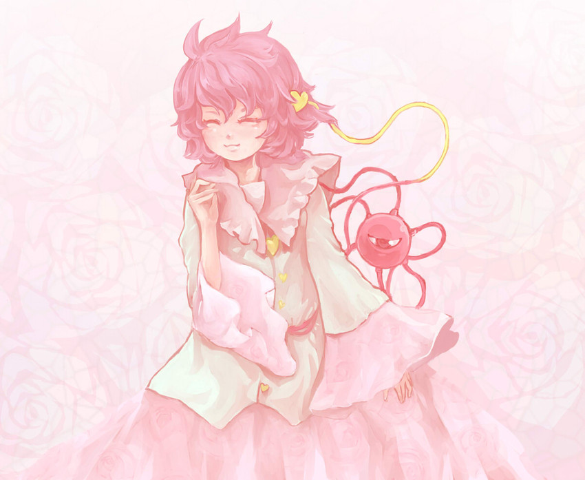komeiji satori (touhou) drawn by ma_nyan_(nyao_mao_nyao)