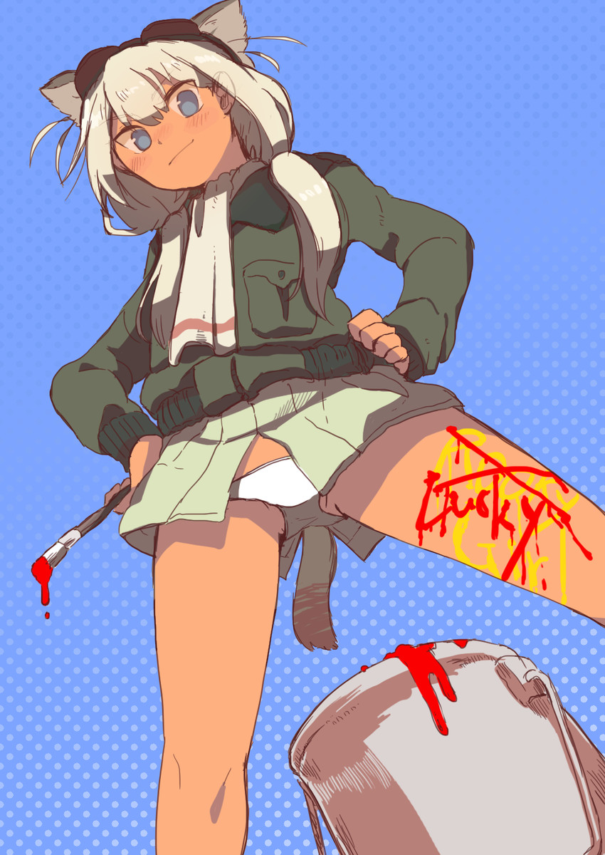carla j. luksic (world witches series and 1 more) drawn by ika_(hinatu1992)