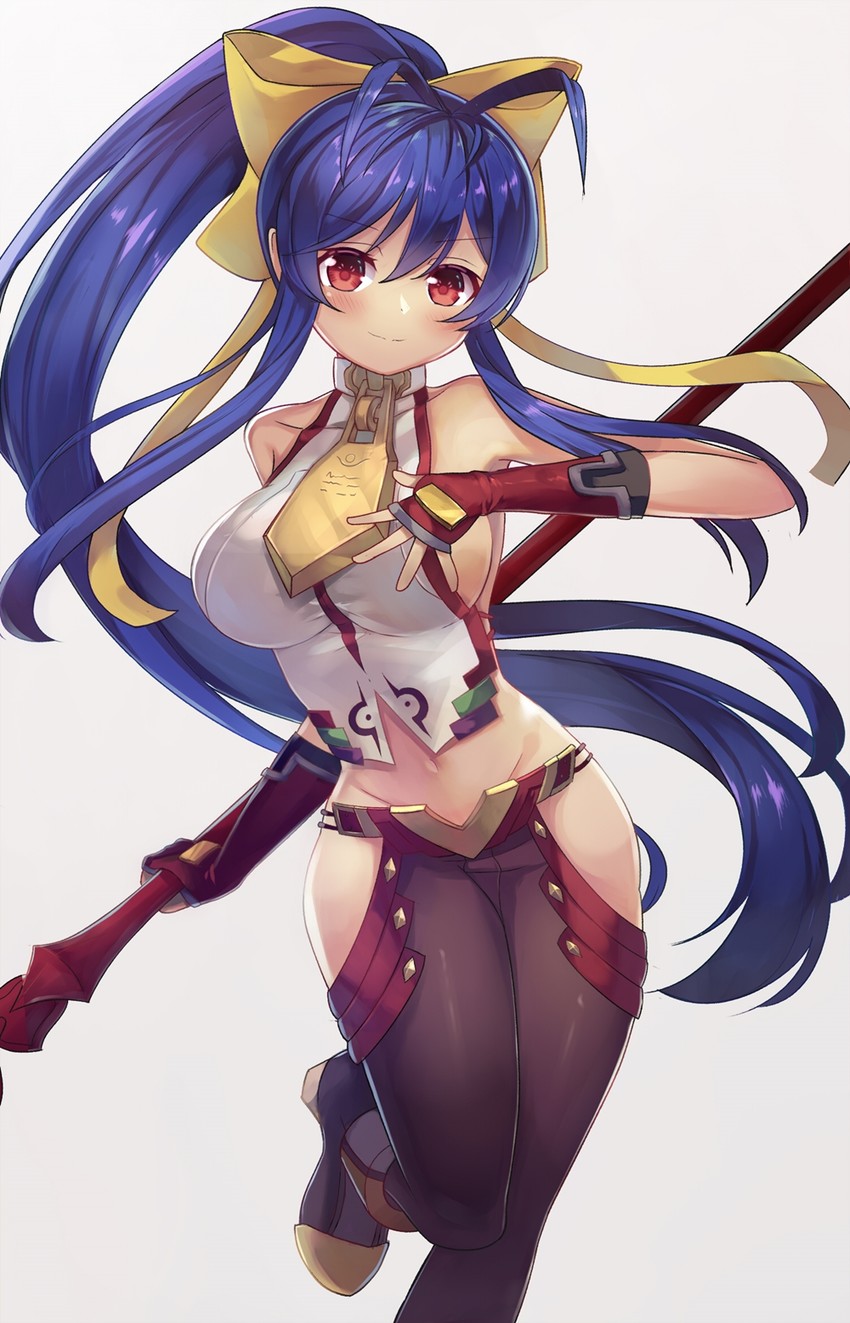 mai natsume (blazblue and 2 more) drawn by motokonut