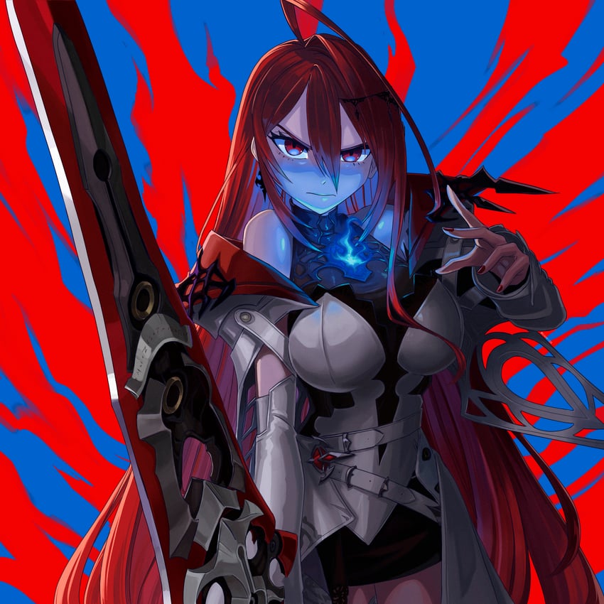 elizabeth rose bloodflame (hololive and 1 more) drawn by cahryos