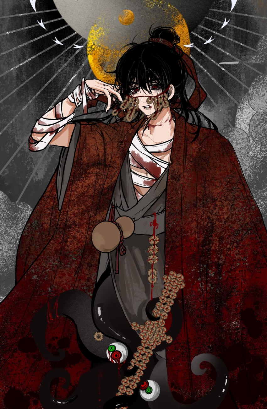 li huowang and li sui (dao gui yi xian) drawn by yansi111