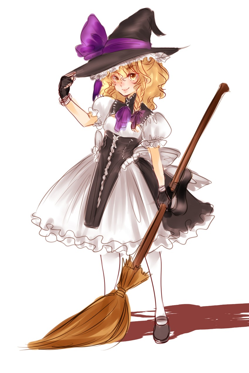 kirisame marisa (touhou and 1 more) drawn by kinako_(nurupoga)