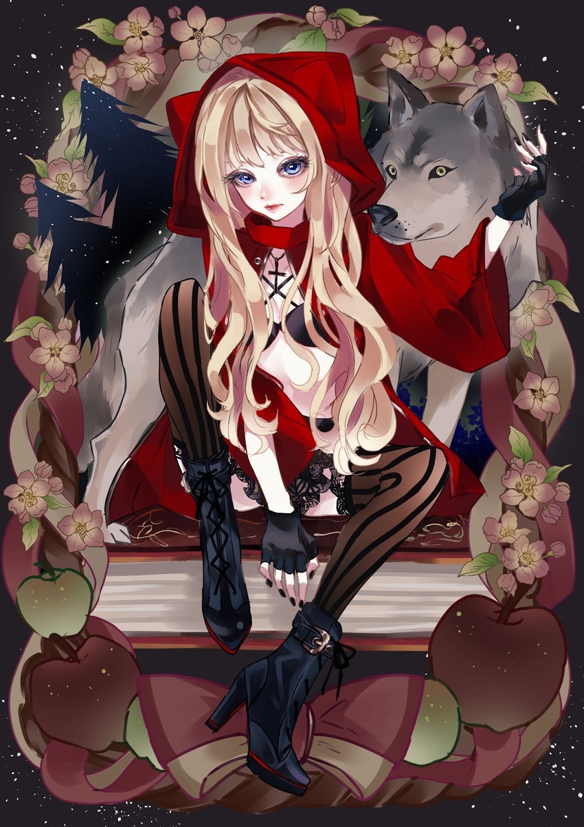 little red riding hood (little red riding hood) drawn by yuruya_(emomomomo)