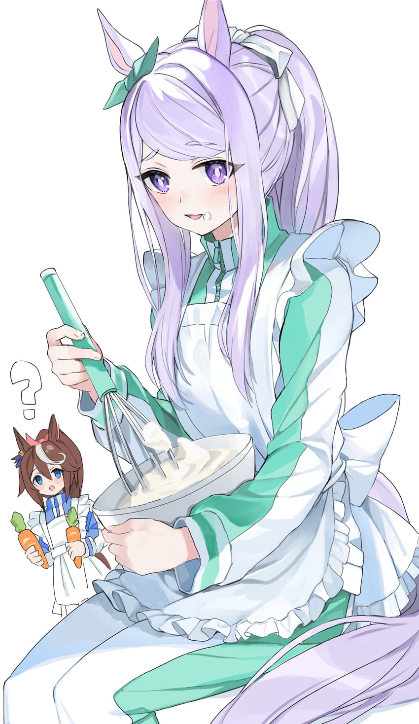mejiro mcqueen and tokai teio (umamusume) drawn by yoshida_(ne)