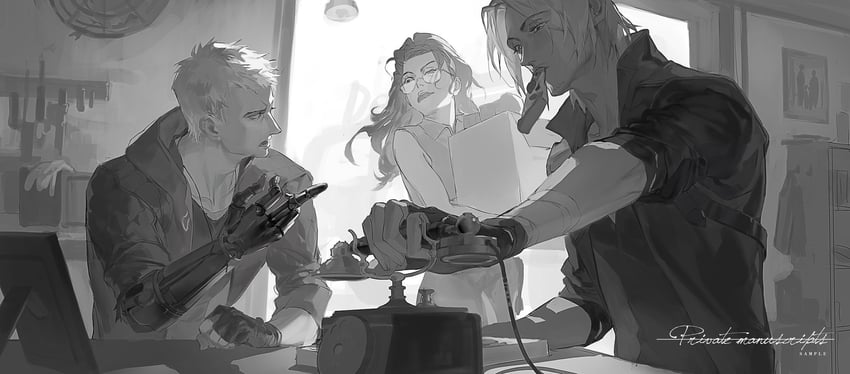 dante, nero, and nico (devil may cry and 1 more) drawn by tangduolynn