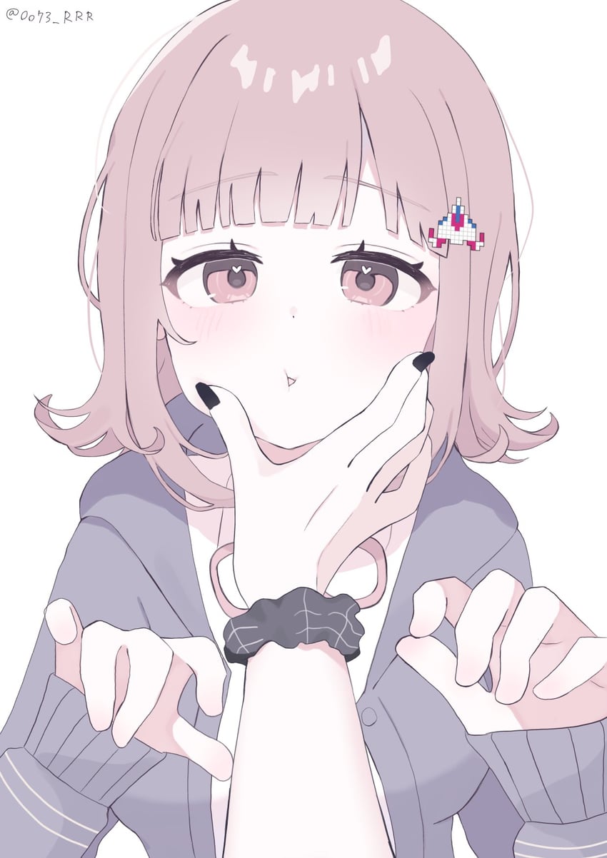 nanami chiaki (danganronpa and 2 more) drawn by rrr_(0o73_rrr)