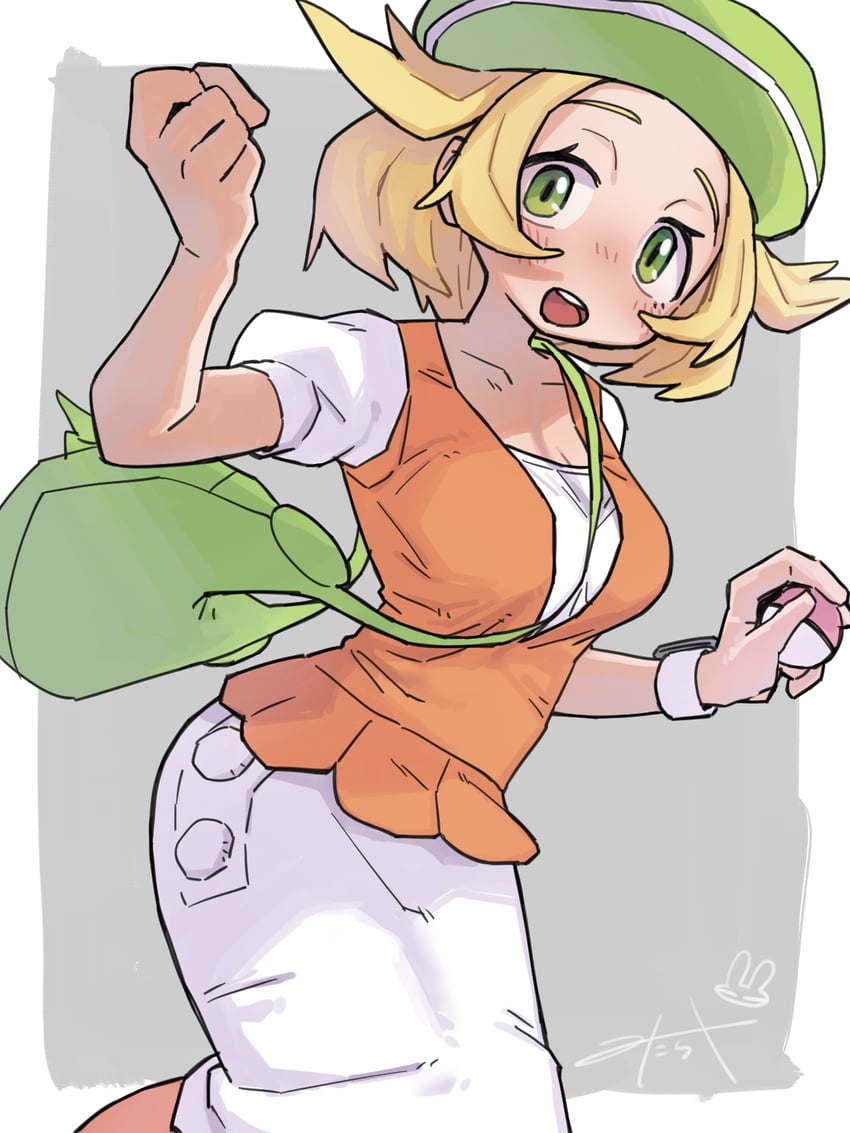 bianca (pokemon and 1 more) drawn by mitarashi_(riku1013pm)