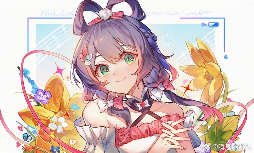 luo tianyi (vocaloid and 1 more) drawn by titaniumtai