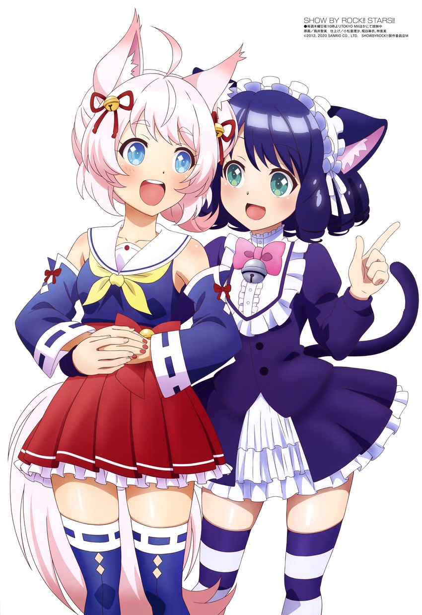 cyan and howan (megami magazine and 1 more) drawn by torii_kiyomi