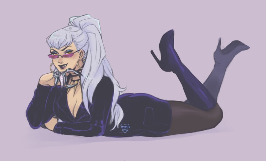 evelynn, k/da all out evelynn, and the baddest evelynn (league of legends) drawn by malevolent_lxix