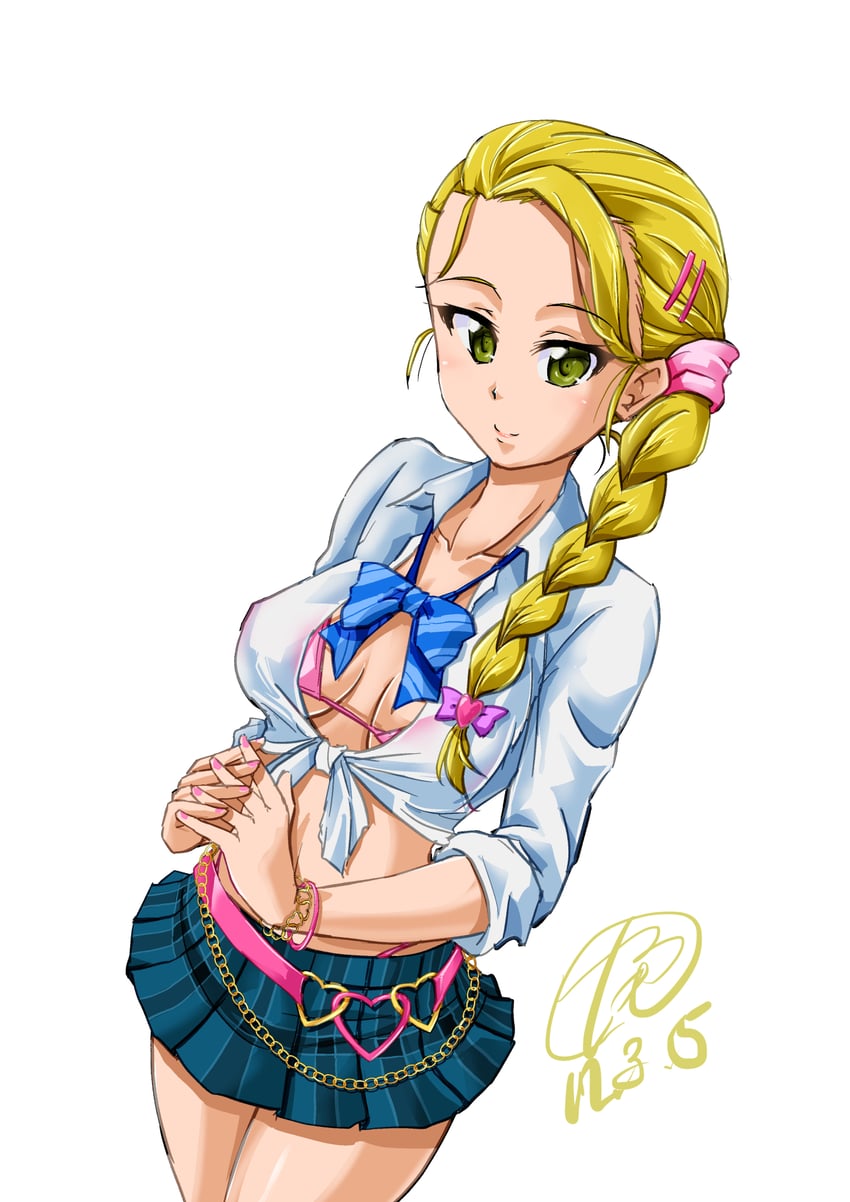 kujou hikari (precure and 2 more) drawn by tamo_(nama-yatsuhashi)