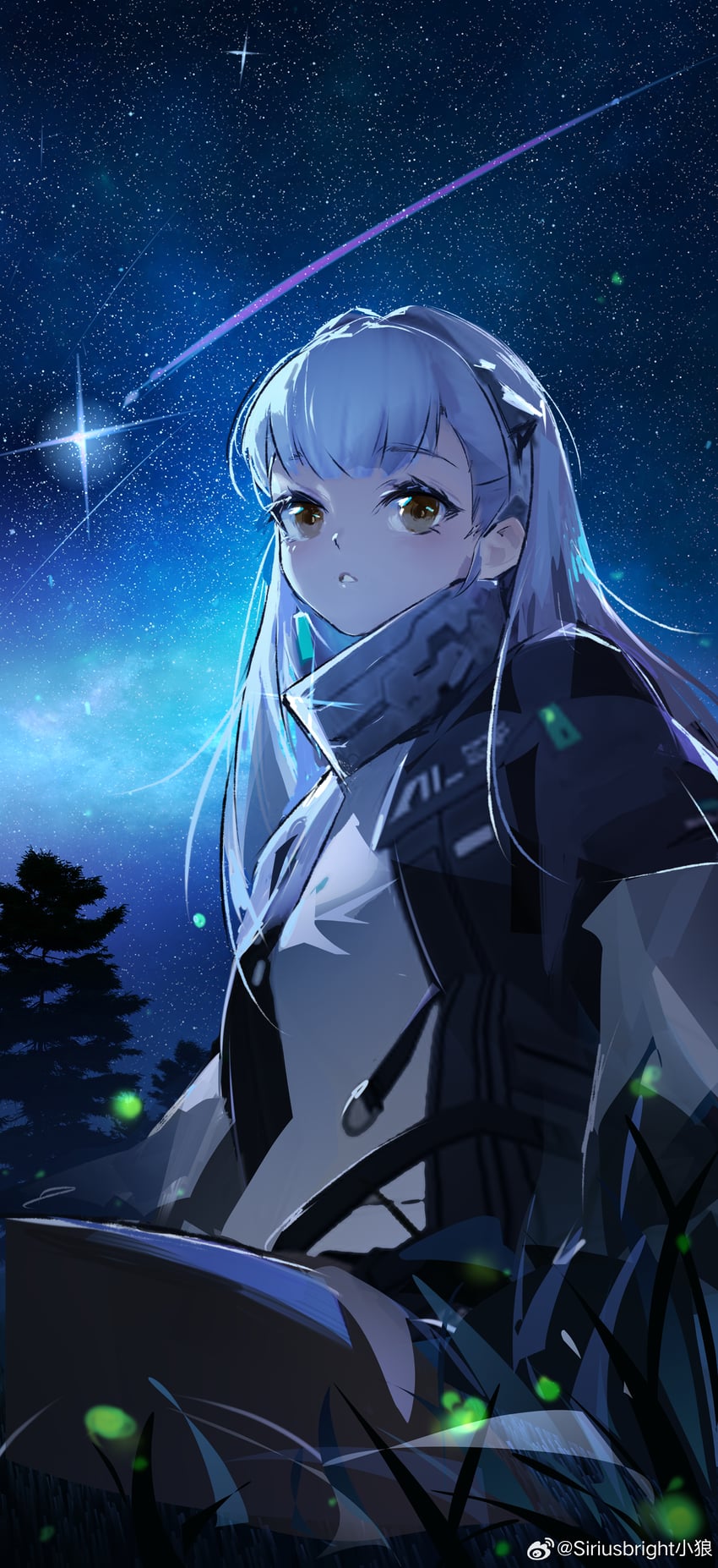 ak-alfa and tololo (girls' frontline and 1 more) drawn by siriusbright_(xiaolang)