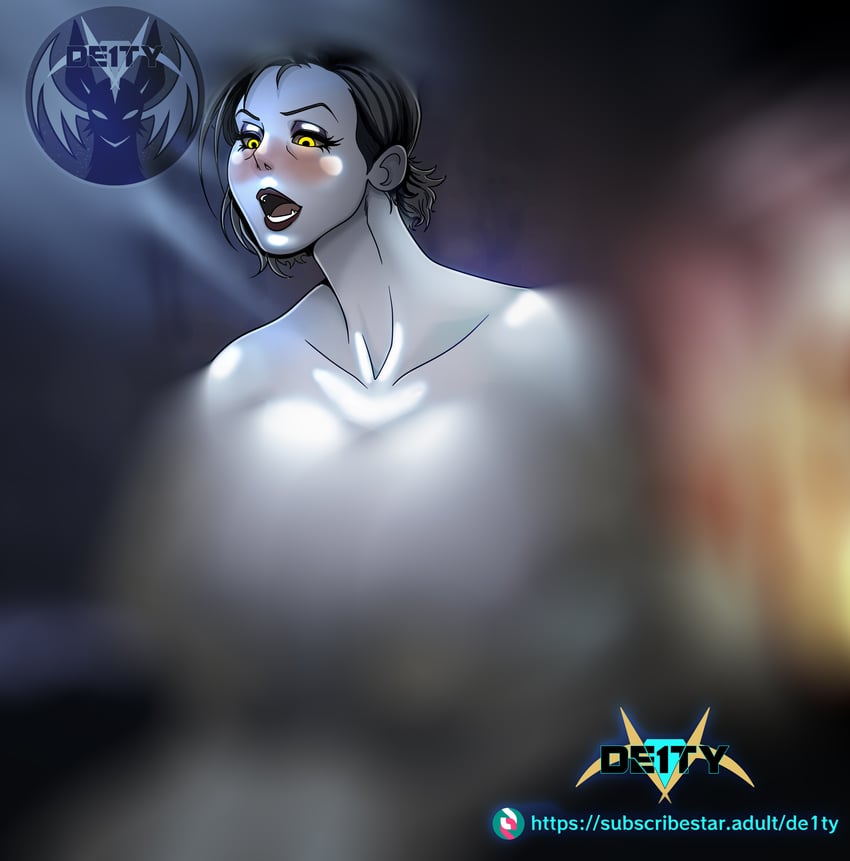 alcina dimitrescu (resident evil and 1 more) drawn by de1ty