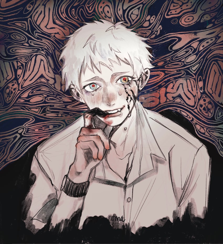 indou hikaru (hikaru ga shinda natsu) drawn by nomad_vv