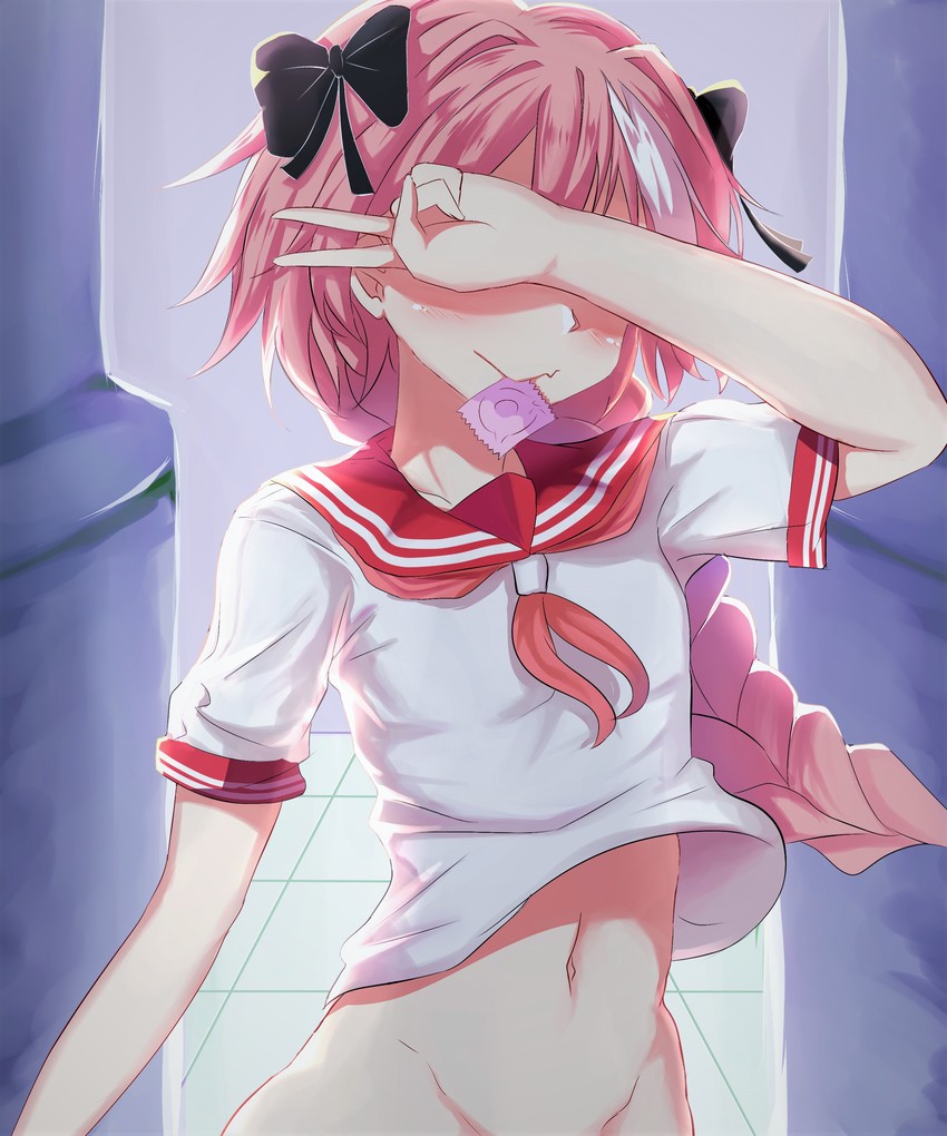 astolfo (fate and 2 more) drawn by trap_(drthumt)