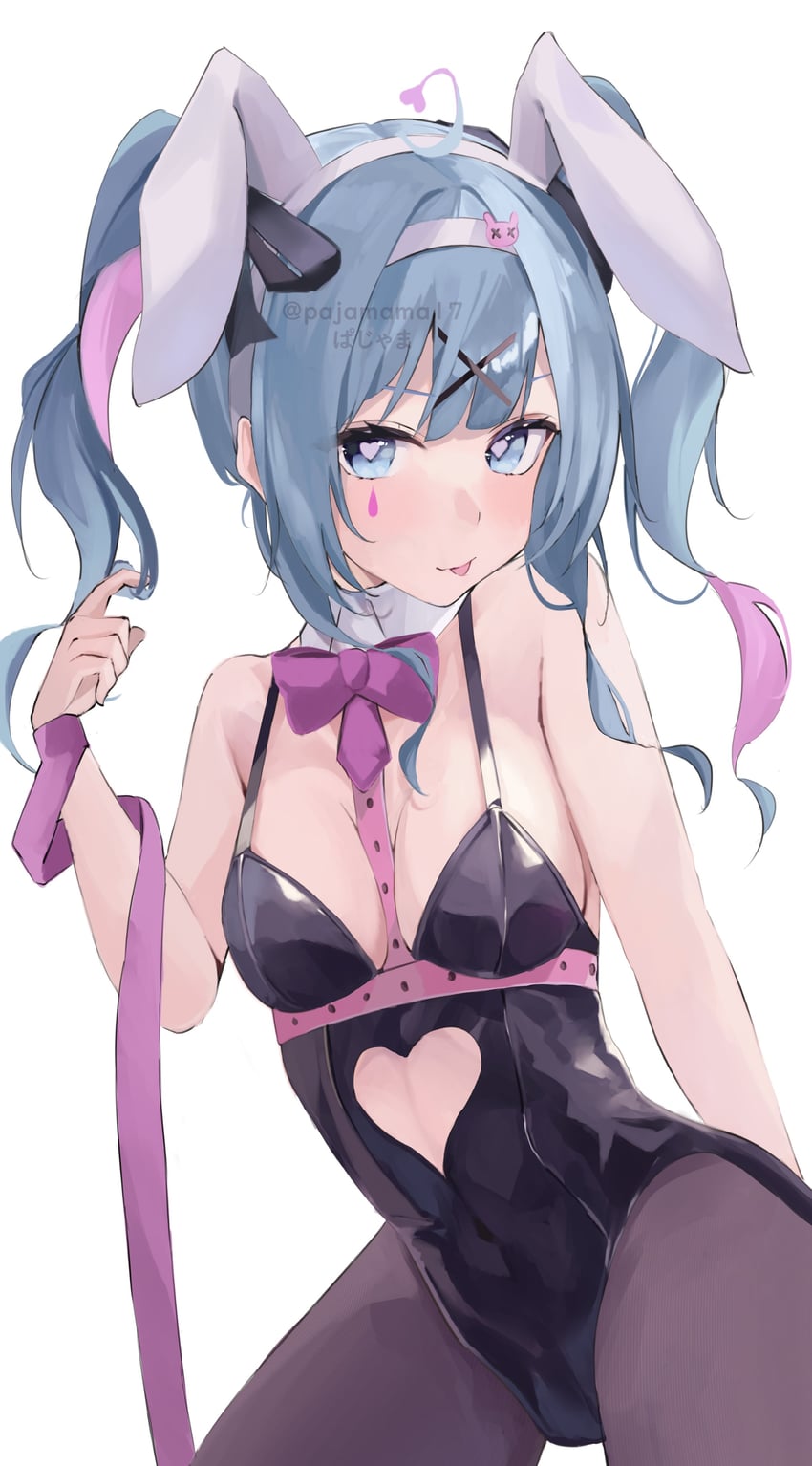 hatsune miku (vocaloid and 1 more) drawn by pajamama17