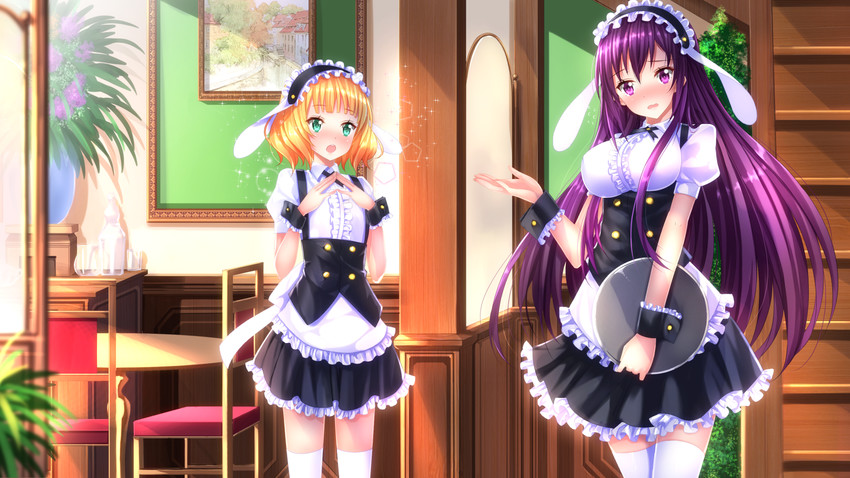kirima syaro and tedeza rize (gochuumon wa usagi desu ka?) drawn by swordsouls