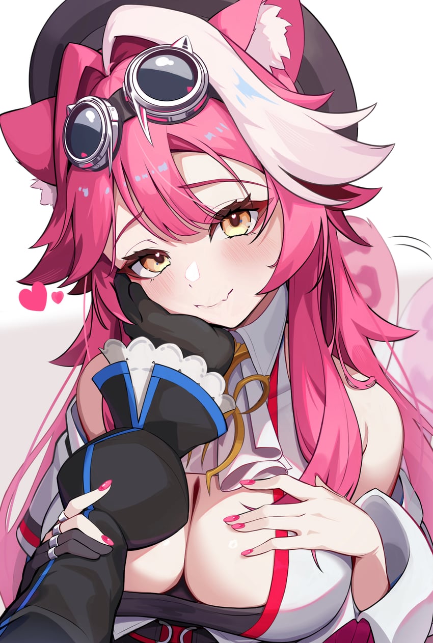 ouro kronii and raora panthera (hololive and 1 more) drawn by h4kuuua_0