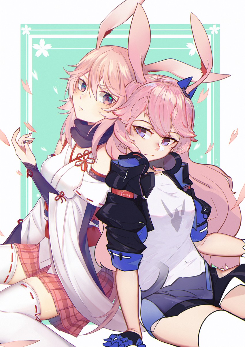yae sakura (honkai and 1 more) drawn by egg_(rxlal)