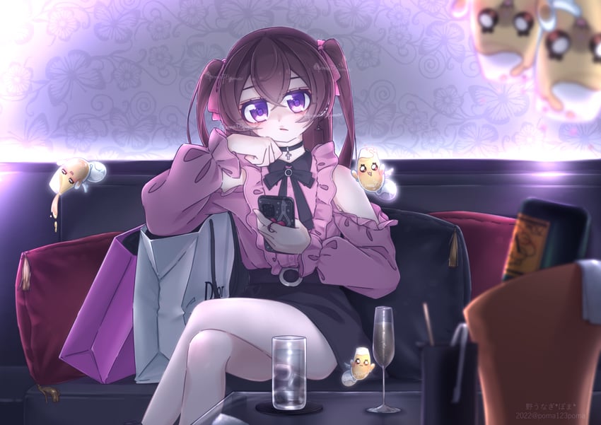 nagomi yui and recipipi (precure and 1 more) drawn by poma123poma