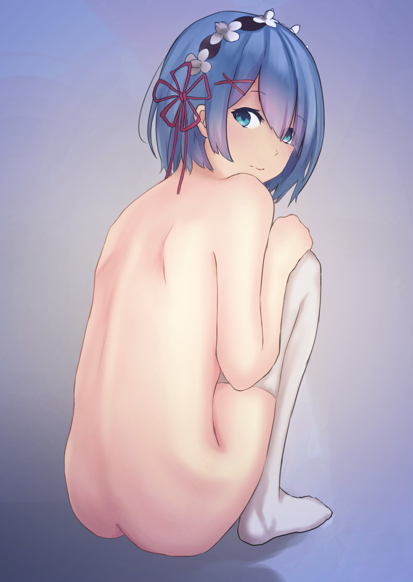rem (re:zero kara hajimeru isekai seikatsu) drawn by mizugane_dd