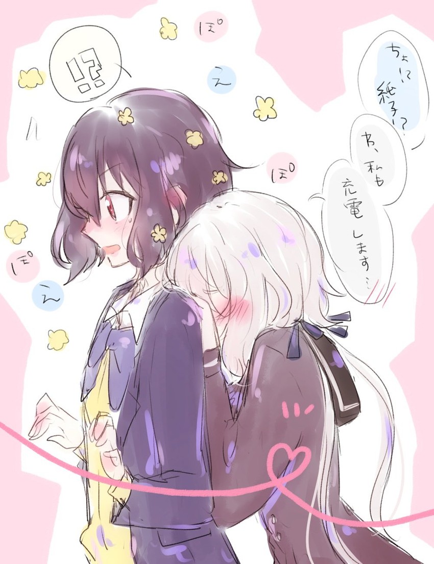 konno junko and mizuno ai (zombie land saga) drawn by ria_(thiho1227)