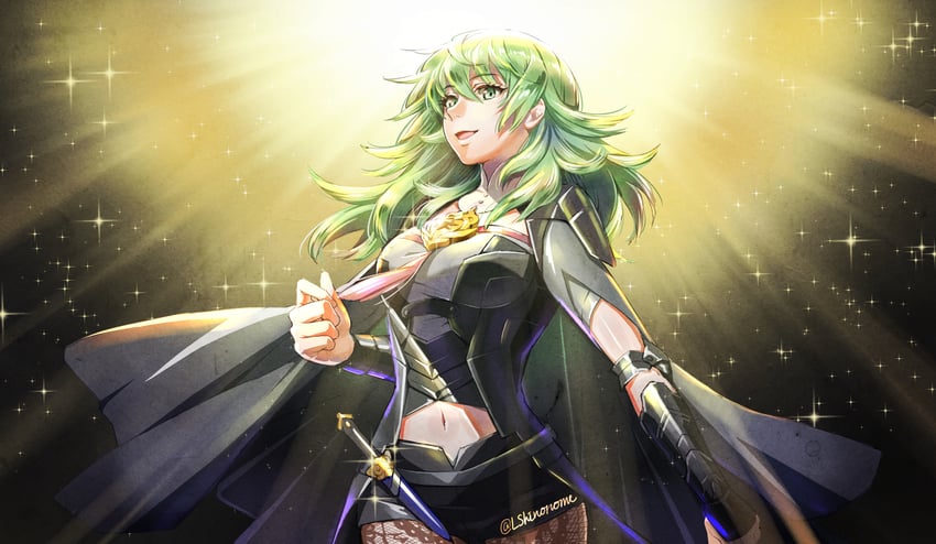 female byleth (fire emblem and 1 more) drawn by shinonome_riko