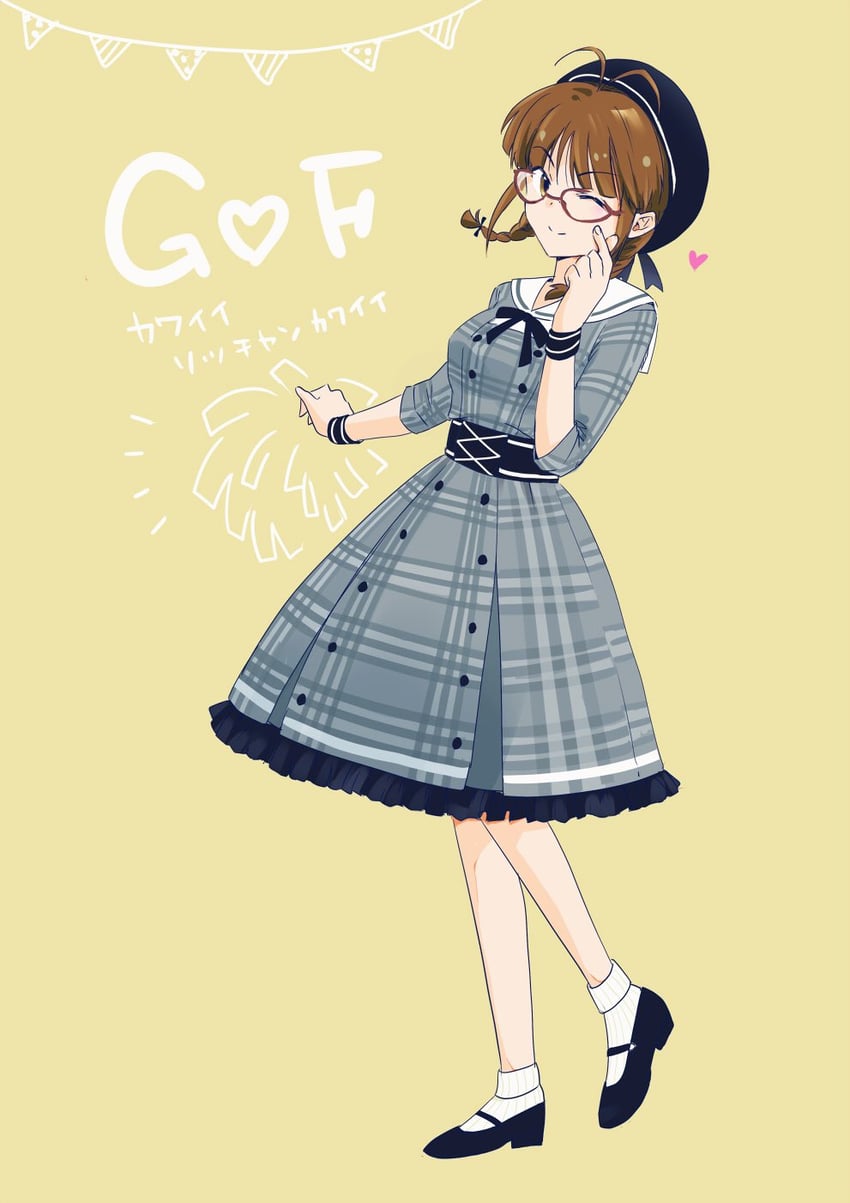 akizuki ritsuko (idolmaster and 2 more) drawn by cornpotage00