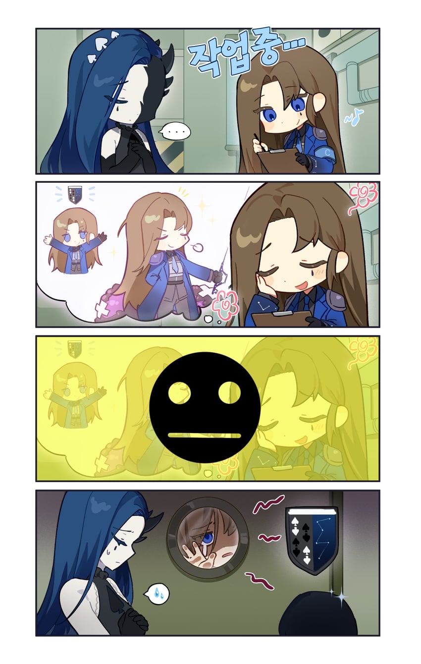 nugget, employee, rodion, knight of despair, and fruit of understanding (project moon and 2 more) drawn by ranya_(artiraia)