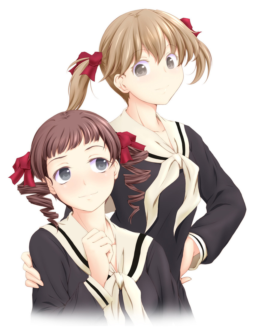 fukuzawa yumi and matsudaira touko (maria-sama ga miteru) drawn by sasaki_akira_(ugc)