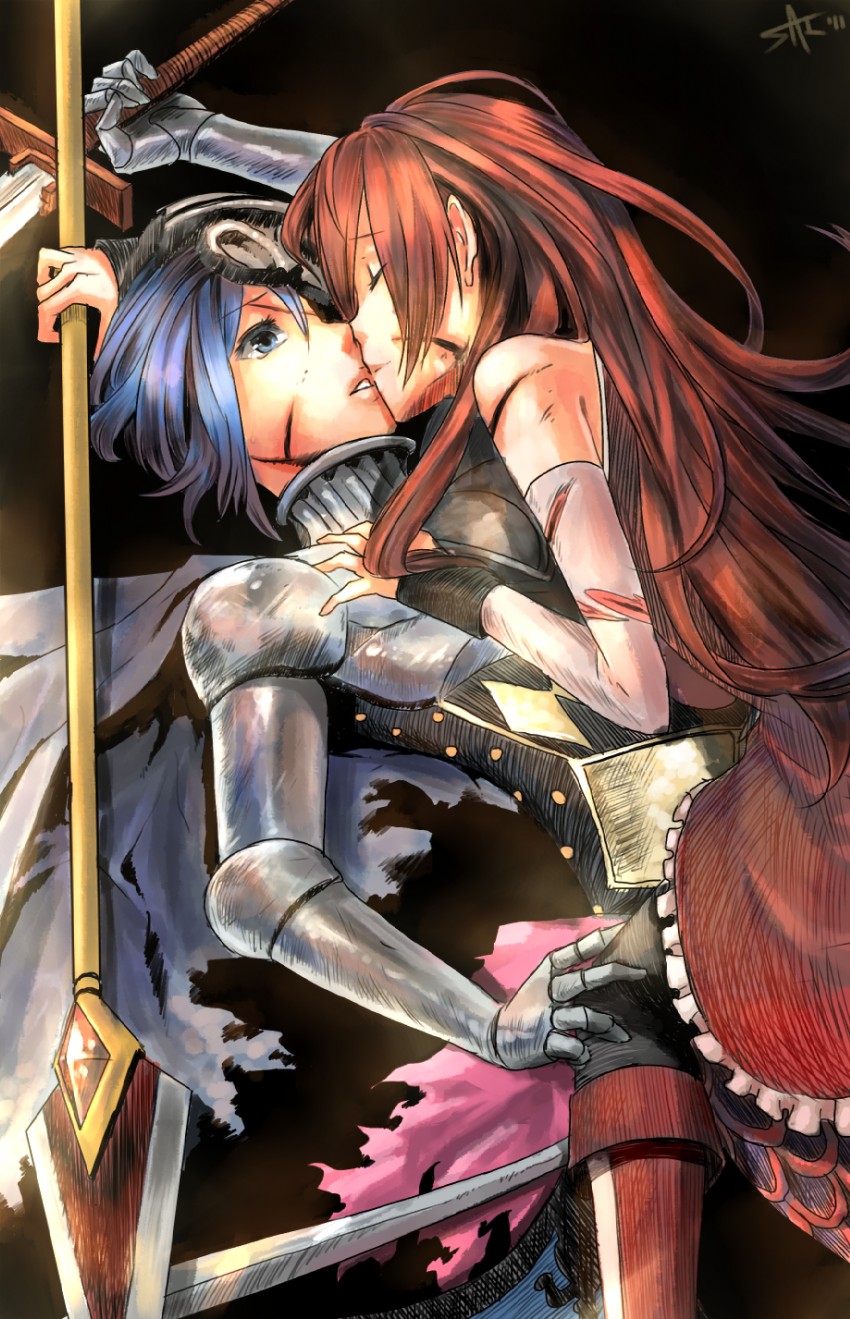 miki sayaka, sakura kyoko, and oktavia von seckendorff (mahou shoujo madoka magica) drawn by radiostarkiller