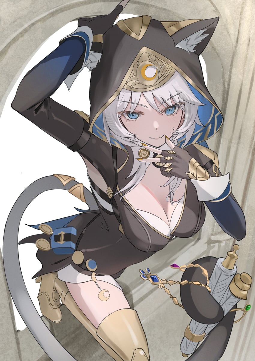 cipher (honkai and 1 more) drawn by oiro_ik