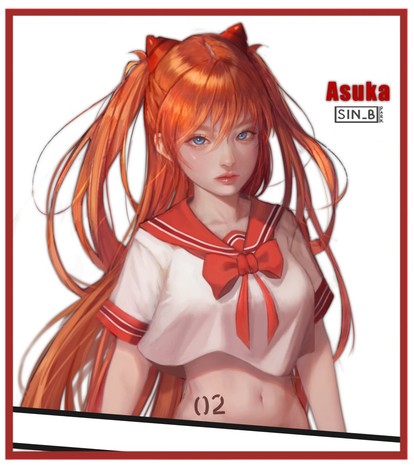 souryuu asuka langley (neon genesis evangelion) drawn by park_sinb_(choacee)