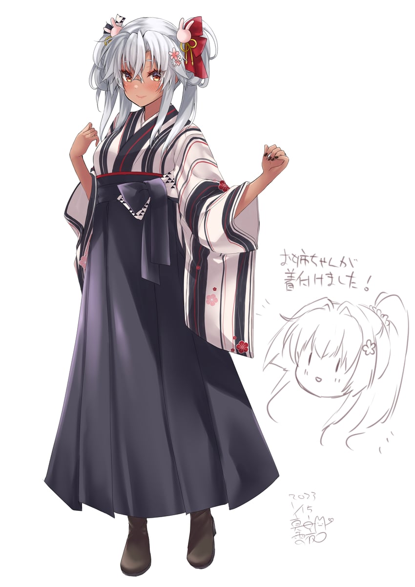 yamato, musashi, and musashi kai ni (kantai collection) drawn by mashiro_yukiya