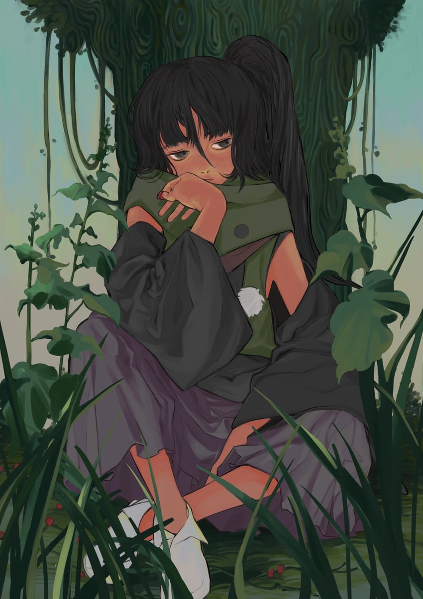 adagumo no yaorochi (len'en and 1 more) drawn by akane_victoriano