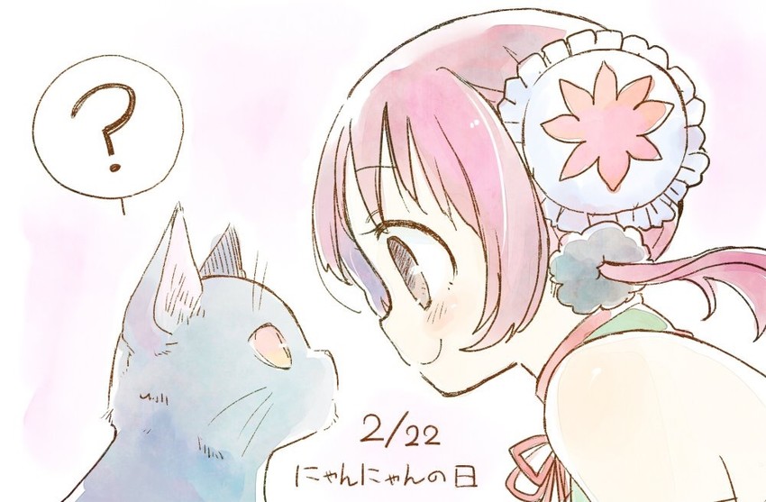 @nyannyan (mahou shoujo ikusei keikaku and 1 more) drawn by nori_senbei