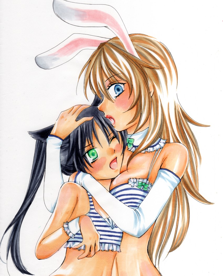charlotte e. yeager and francesca lucchini (world witches series and 1 more) drawn by mishan