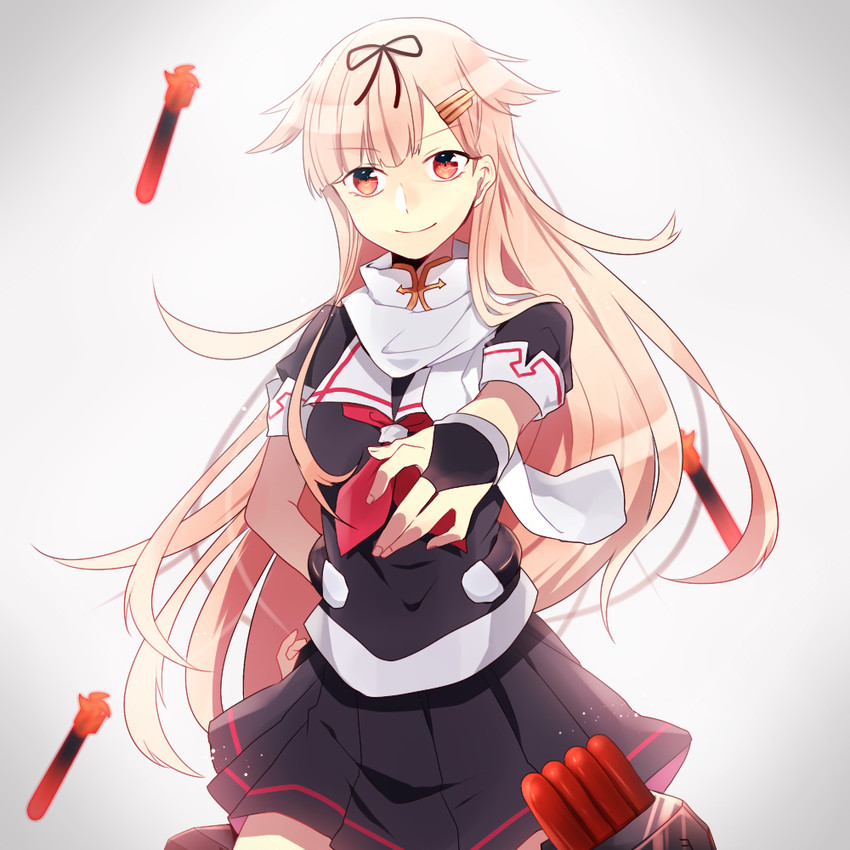yuudachi and yuudachi kai ni (kantai collection) drawn by pakkuncho